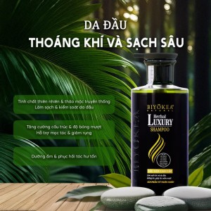 Dầu gội thảo dược Herbal Luxury hỗ trợ làm sạch sâu